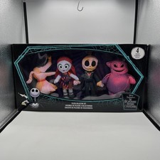 Disney Tim Burton  s The Nightmare Before Christmas Plush Collector Box Set of 4