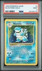 1999 POKEMON GAME BASE SET #2 BLASTOISE-HOLO PSA 9