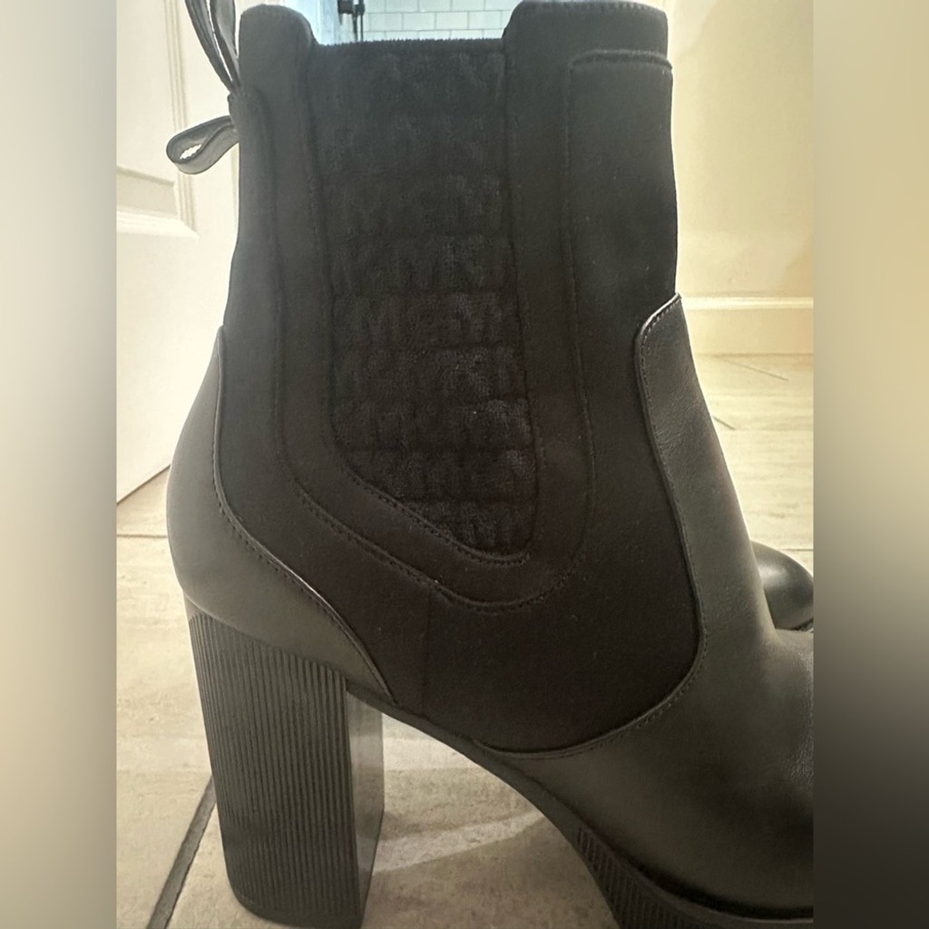 MICHAEL Michael Kors - Women's Cramer Platform Booties - size 9.5 View 4