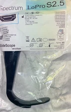 GLIDESCOPE Verathon Spectrum  LARYNGOSCOPE, LoProS2.5  (0574-0201)-lot of 10