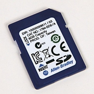 Allen-Bradley 1784-SDHC8 8GB Secure Digital Card for Stratix and ControlLogix