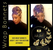 Ankara Print Headwrap Bonnets