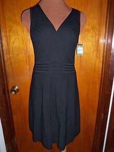surplice sweater dress