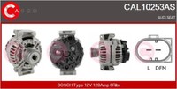 Casco Lichtmaschine Generator 120A 12V FüR Audi A4 2.0 1.6 1.8 T CAL10253AS