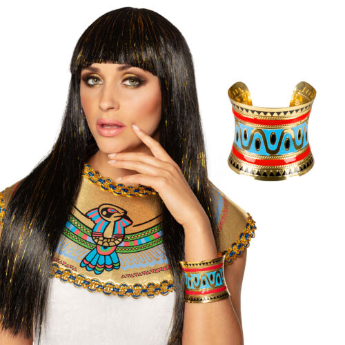 Ägyptisches Armband Nofretete Armring Königin des Nils Pharao Armreif Cleopatra - Bild 1 von 3