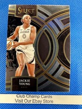 2024 #180 Jackie Young Panini WNBA Select Basketball Premier Base Aces
