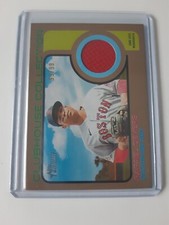 Rafeal Devers 2022 Topps Heritage High Num Gold Clubhouse Collection Relic 99/99