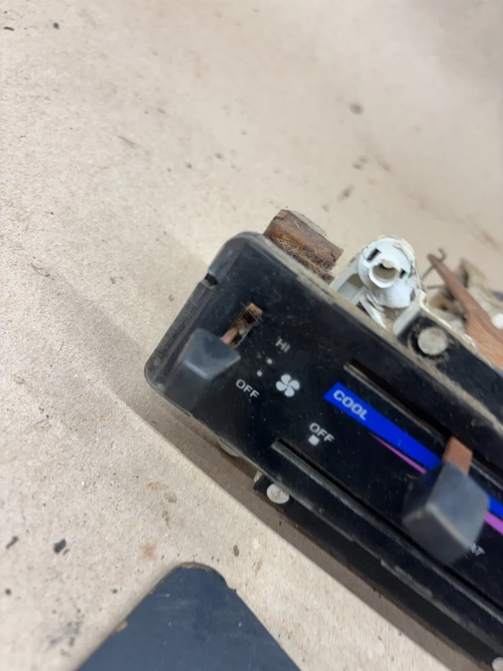 1980 - 1986 F150 F250 F350 加热器加热控制 SWTCH 工作组件带电缆 — 第 2/4 张图片