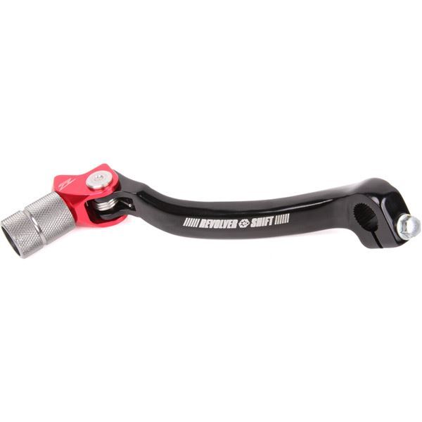 ZETA Revolver Adjustable Gear/Shift Lever CRF250 10-17 Red