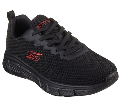 Skechers BOBS Sport B Flex - Chill Edge Herren Sneaker 118106 BBK schwarz