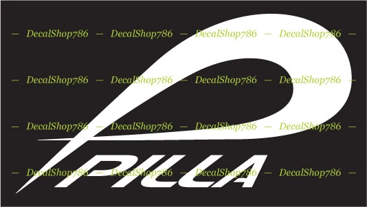 PILLA Sporting Wear- Cars/SUV's/Trucks Vinyl Die-Cut Peel N' Stick Decal
