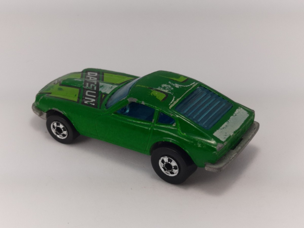 Vintage Hot Wheels Z Whiz Datsun Z Car Green Blackwall Used J204