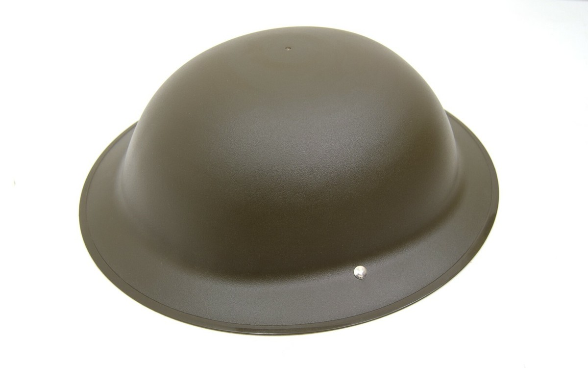 Repro British Army WW2 Plastic Helmet Tommy Doughboy Brodie Style