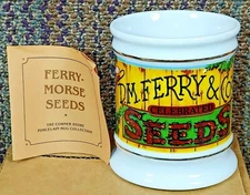 Corner Store Collection by Franklin Mint  D.M. FERRY SEEDS  1984 Mug Cup