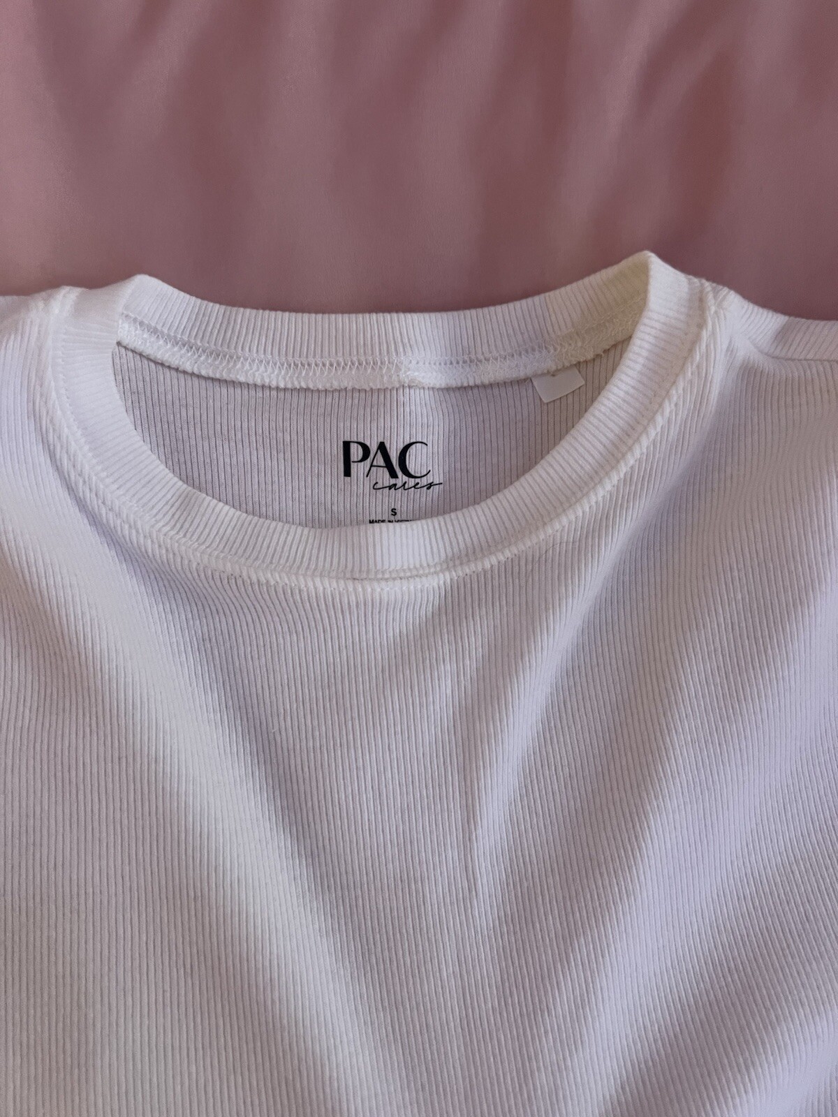 PAC Pacsun Basic Fitted White Tee - image 3