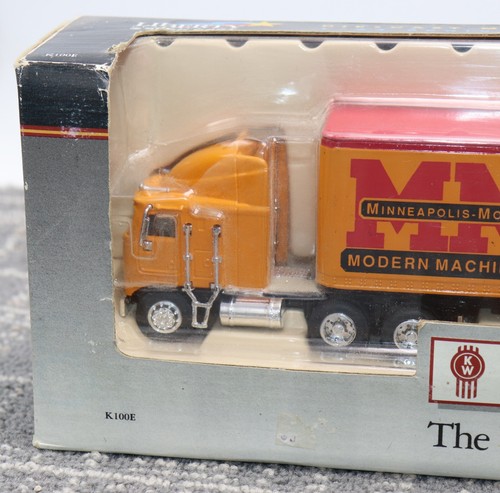SpecCast Kenworth K100E Minneapolis Moline Tractor Trailer NIB 1:64 Liberty Clas - Picture 3 of 8