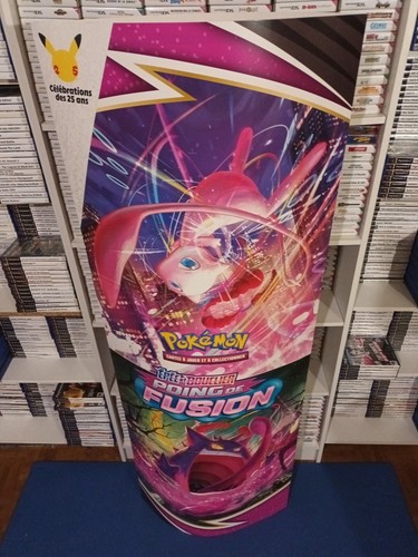 PLV Totem Pokémon Épée Et Bouclier - Support Magasin Pour Cartes, Bon état
