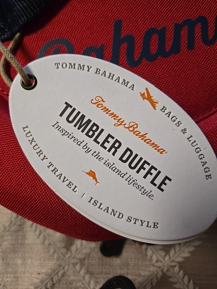 TOMMY BAHAMA BOLSAS Y VASO LONA EXPANDE 20,5 X 11,5 X 11,5 Maleta Equipaje Foto 2 de 4