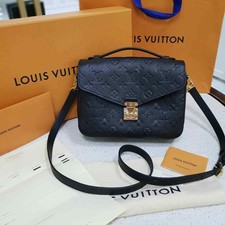 BRAND NEW ! Louis Vuitton Pochette Metis MM Empriente Black