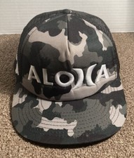 Hurley Aloha Camo Mesh SnapBack Youth Size Hat Cap