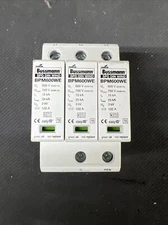 Cooper Bussman BSPM3400WER with (3) BPM600WE Fuse 600V