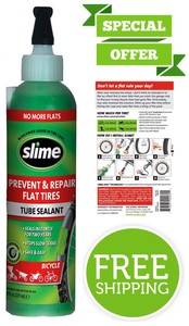 slime in dirt bike tire