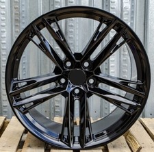4pcs 20x10 Oe Replica Zl1 Camaro Staggered Gloss Black Wheels 5x120 Et23