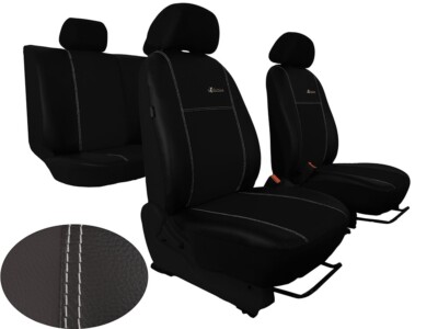 TAILORED SEAT COVERS For RENAULT CLIO HYBRID Mk5 2023-2025 ART. LEATHER
