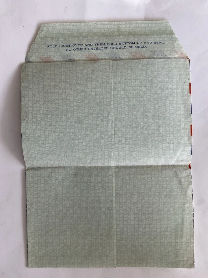 United States stamp~1947-55–Air Letter sheet~stamped~#UC16~10c~airmail~Air Post - Image 4 of 4