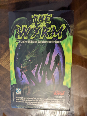 WHITE WOLF THE WYRM LIMITED EDITION SUPPLEMENT BOOSTER BOX RAGE BOOSTER BOX 