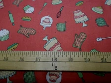 1 yard Andover Baking Fabric