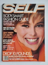 9/1983 SELF magazine RENEE SIMONSEN Victoria Principal Josie Borain Meg Tilly