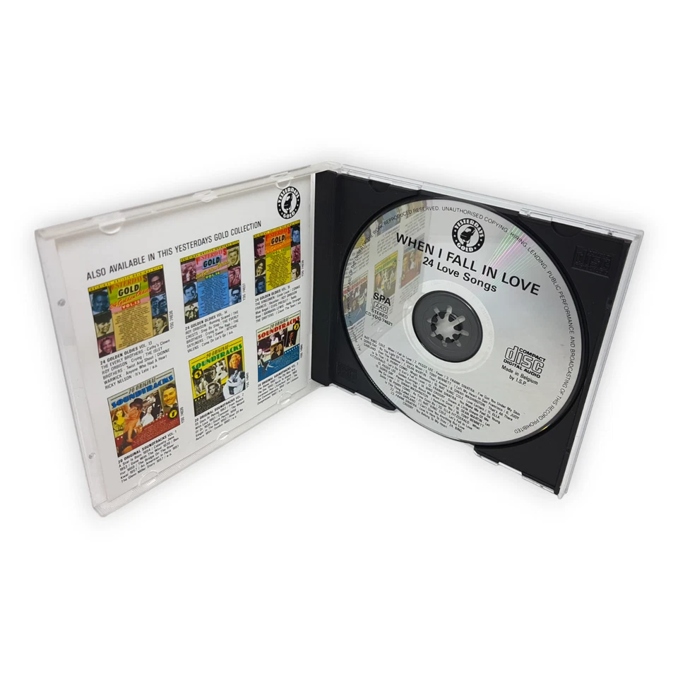 When I Fall in 24 Love Songs CD Sampler Peggy Lee Tony Bennett Judy Garland 1988 - Bild 3 von 4