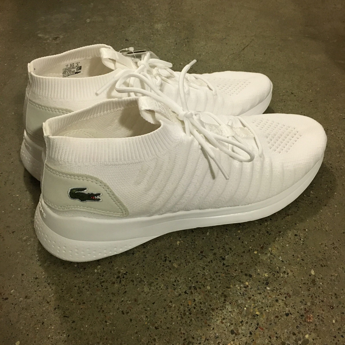 Lacoste LT Fit FLEX 319 1 Men Textile Casual White Sneakers Shoes