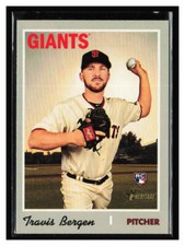 2019 Topps Heritage #697 Travis Bergen RC