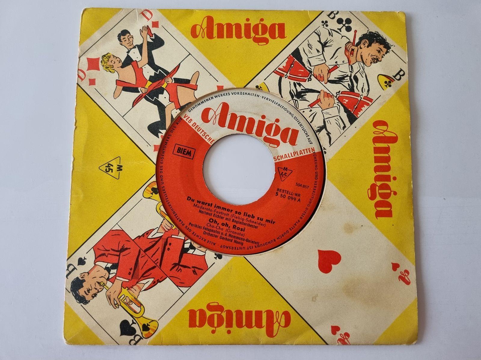7"" Single Hartmut Eichler/ Perikles Fotopoulos/ Günter Hapke - EP Vinyl Amiga