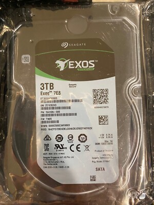 Seagate Enterprise Capacity 3TB Internal, 7200 RPM, 3.5 inch (ST3000NM0005) HDD