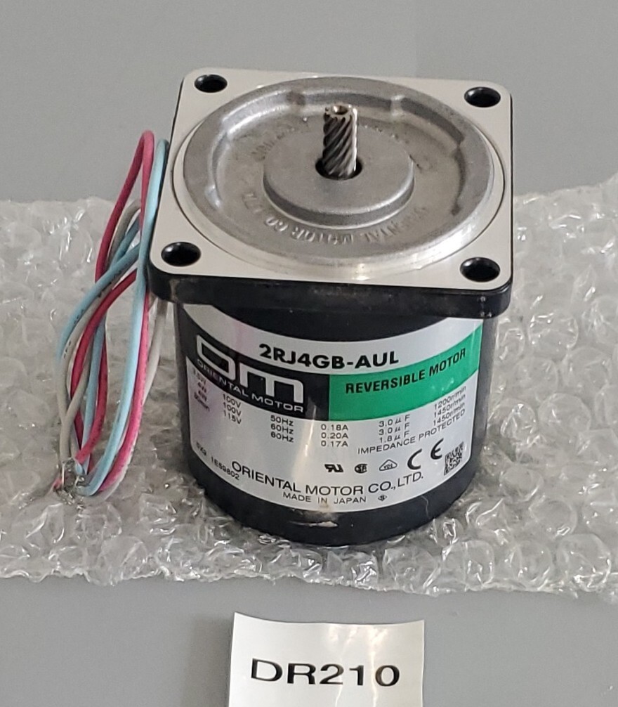 *NEW* Oriental Motor 2RJ4GBAUL Reversible Motor 115V 50/60 Hz 1450Rpm