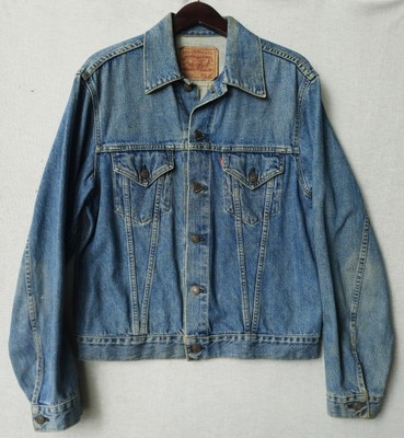 Vintage Big E Levi's 71557 Denim Jacket 