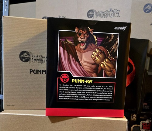 Figura de acción Super7 ThunderCats Ultimates Pumm-Ra 7 pulgadas nueva sellada - Imagen 3 de 5