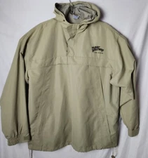 Planet Hollywood Las Vegas Men XL Hood Zip Pull Over Windbreaker Jacket