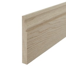 Solid Oak Skirting Board 20x145x3000mm Ogee
