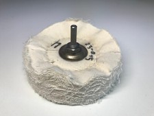 100x25mm Tarcza bawełniana ze śrubą do wiertarki Polerowanie połyskiem / wysokim połyskiem