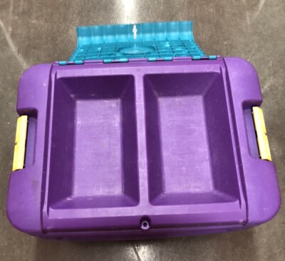 Vtg Rubbermaid Sport Locker Storage Bin Heavy Duty Lockable Model