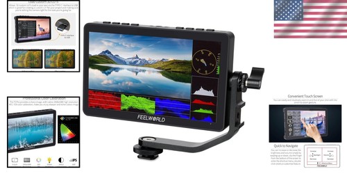 F5 Pro 4K DSLR Monitor with Touchscreen and Tilt Arm - Perfect for Creatives - Picture 2 of 11