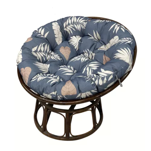 Papasan Chair Cushion Waterproof Oxford Cloth Circle Stuffed Egg Chair Cushions - Picture 93 of 111