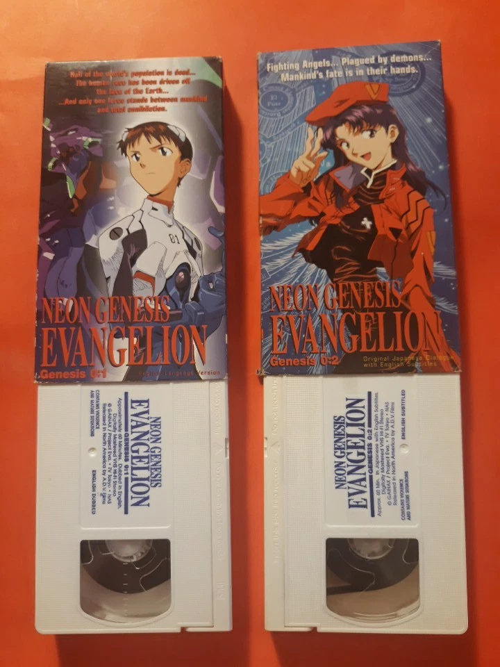 Animation & Anime Neon Genesis Evangelion VHS Tapes for sale | eBay