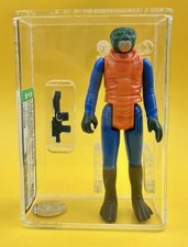 Star Wars Vintage KENNER 1978 Walrus Man Pink Tusk HK Graded AFA 80+ NICE EYES!
