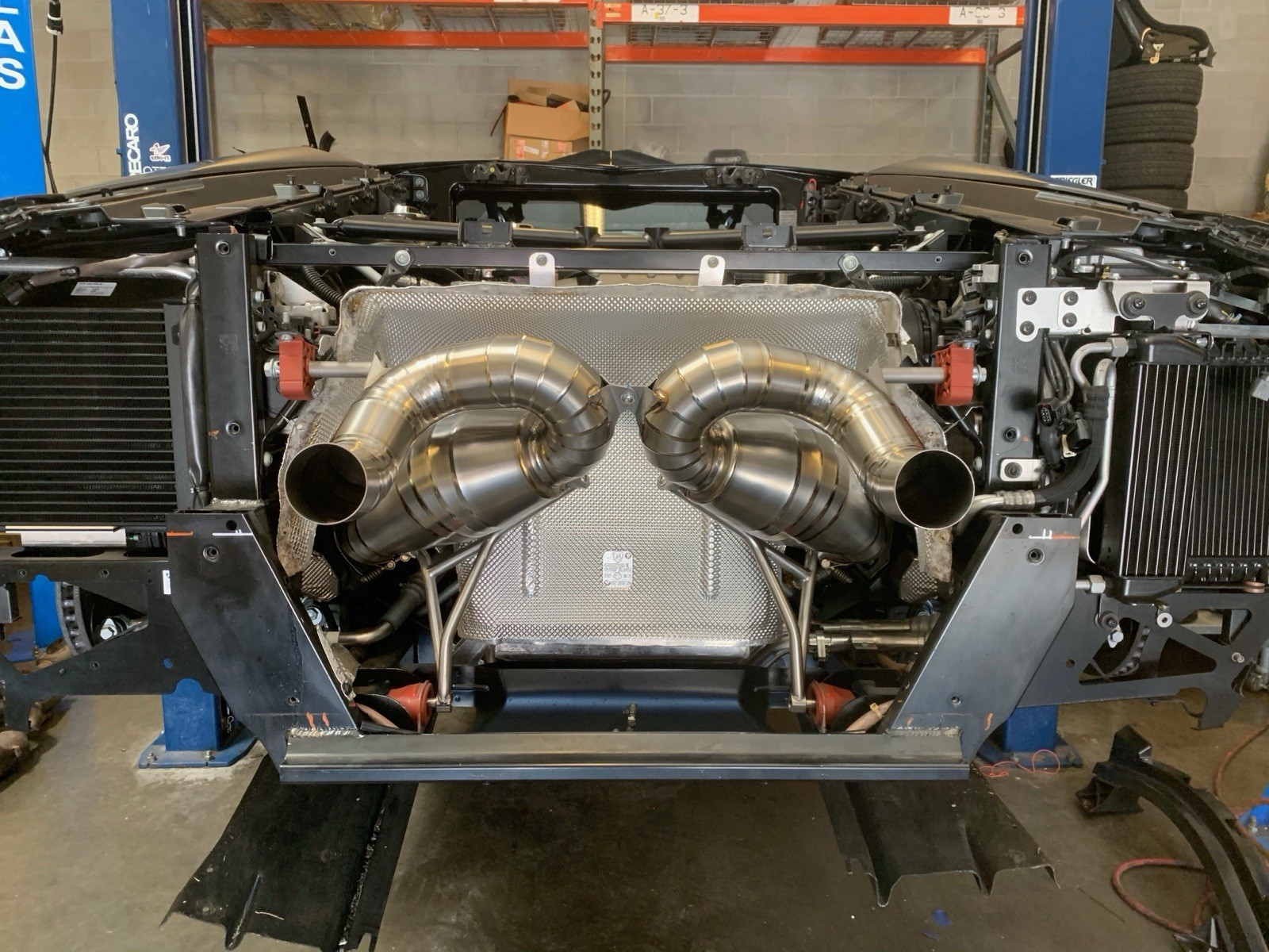 Lamborghini Aventador Balboni SVJ exhaust
