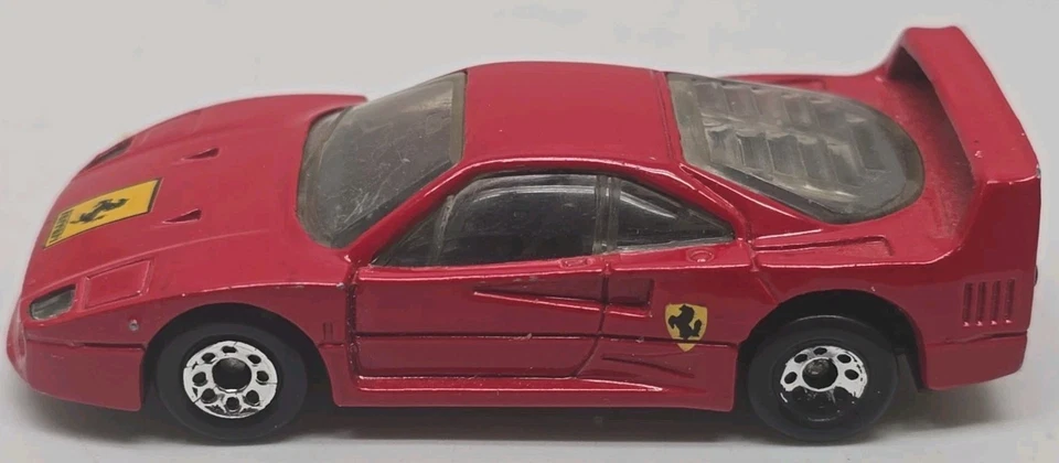 MATCHBOX Intl LTD 1988 Red FERRARI F40 MB24-H1 Loose 1:59 Scale - Image 3 of 4